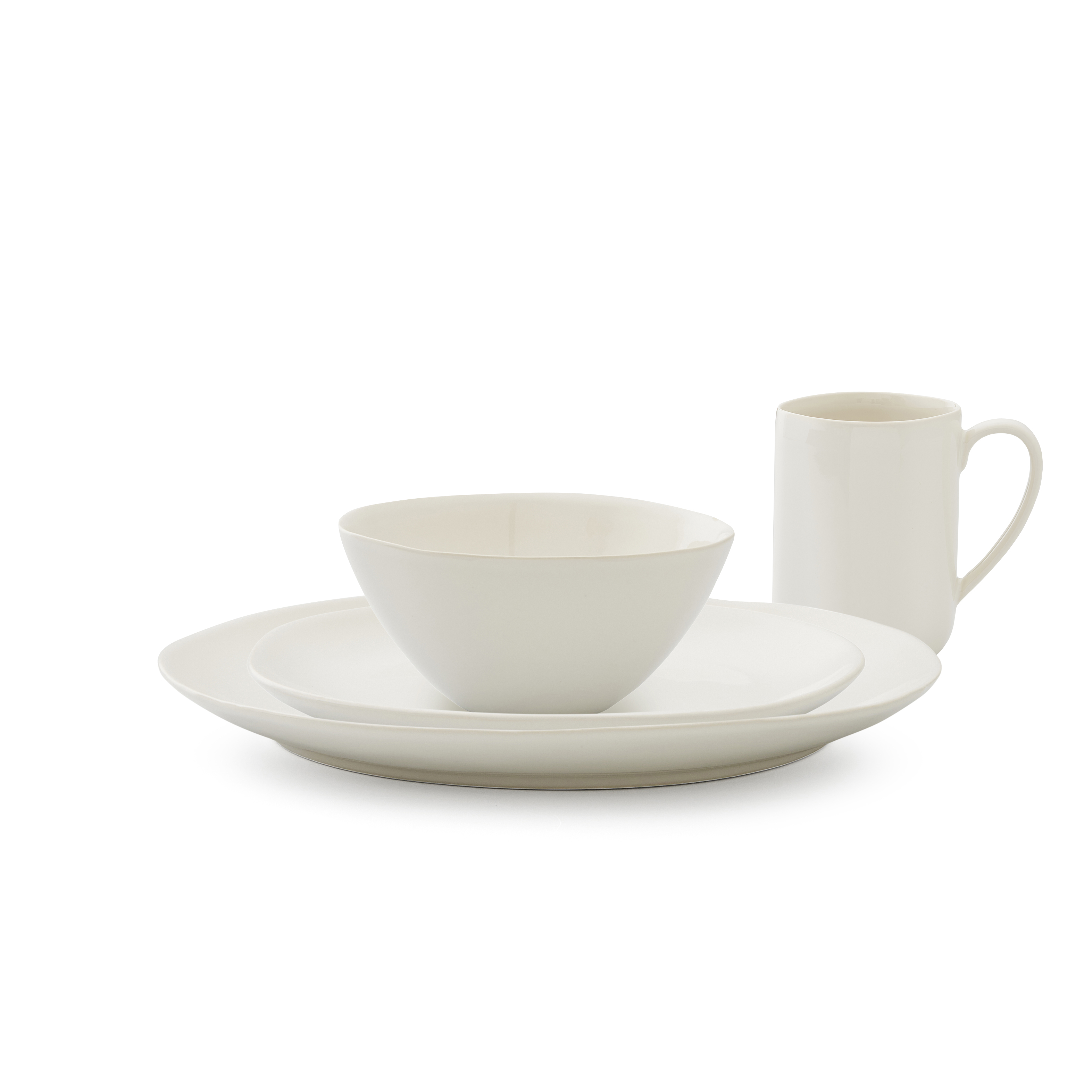 Sophie Conran Arbor 4 Piece Place Setting, Cream image number null